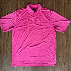FootJoy Men’s Hot Pink Performance Polo